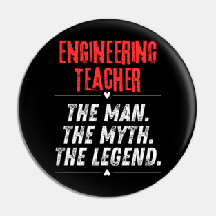 Engineering Teacher Pin