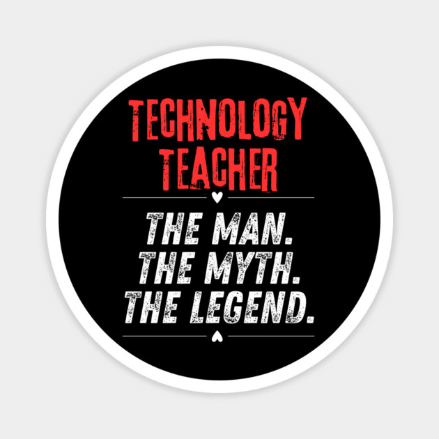 Technology Teacher Magnet by BlackMeme94