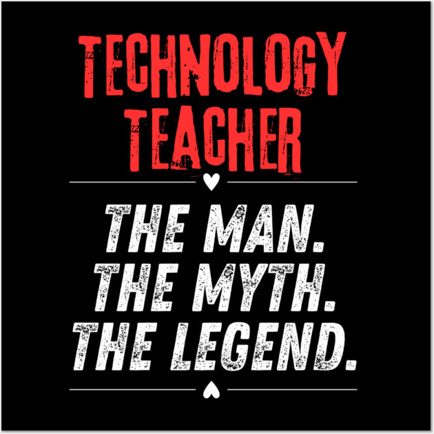 Technology Teacher Wall Art by BlackMeme94