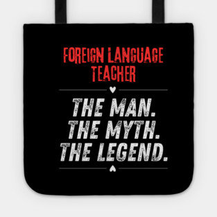 Foreign Language Teacher Tote