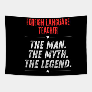 Foreign Language Teacher Tapestry