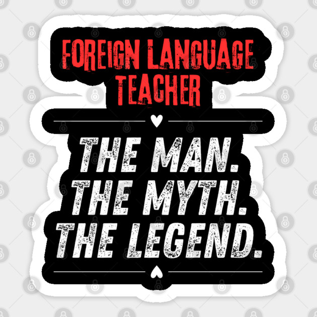 Foreign Language Teacher Sticker by BlackMeme94