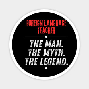 Foreign Language Teacher Magnet
