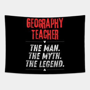 Geography Teacher Tapestry