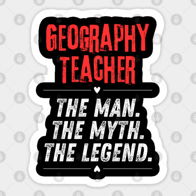 Geography Teacher Sticker by BlackMeme94