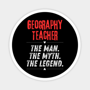 Geography Teacher Magnet