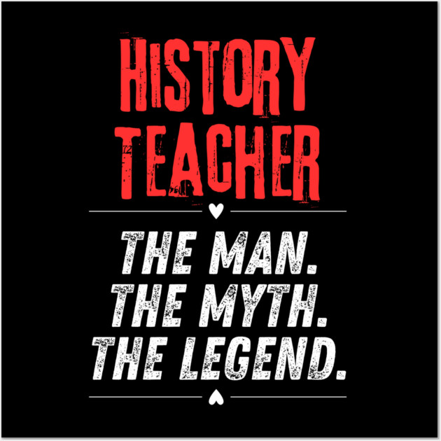 History Teacher Wall Art by BlackMeme94