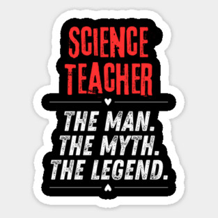Science Teacher Sticker