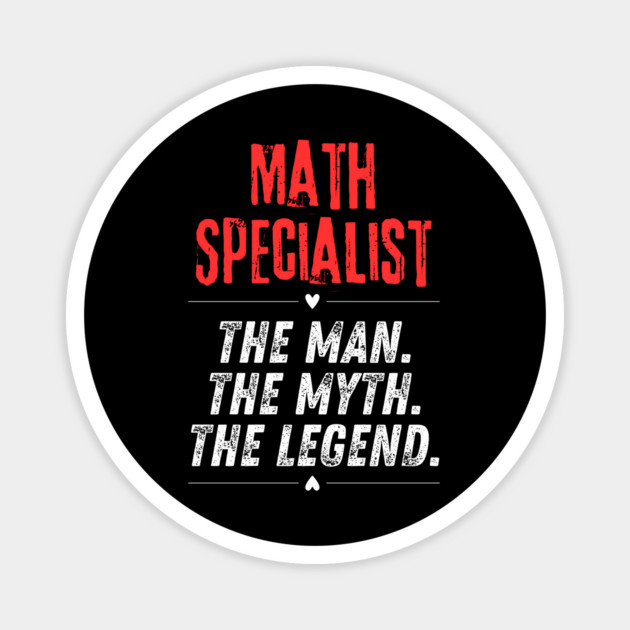 Math Specialist Magnet by BlackMeme94