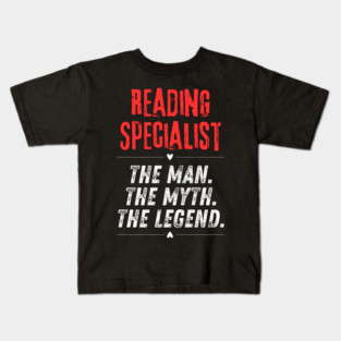 Reading Specialist Kids T-Shirt