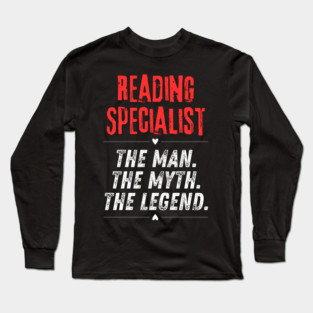 Reading Specialist Long Sleeve T-Shirt