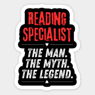 Reading Specialist Sticker