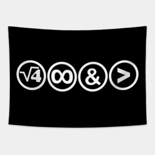 Reality Glitch Men's 2 Infinity Tapestry