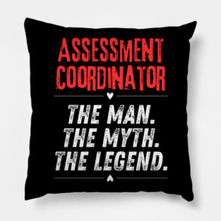 Assessment Coordinator Pillow