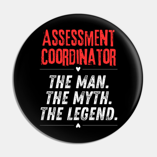 Assessment Coordinator Pin by BlackMeme94