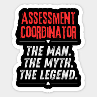 Assessment Coordinator Sticker