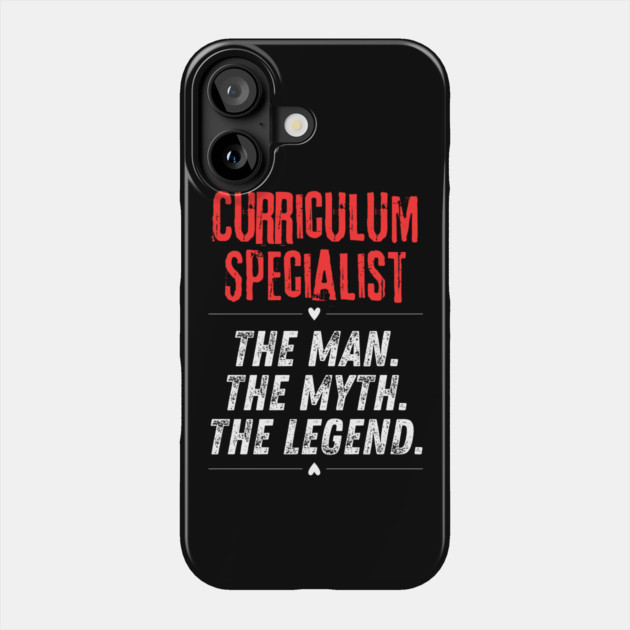 Curriculum Specialist Phone Case by BlackMeme94