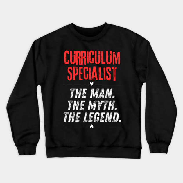 Curriculum Specialist Crewneck Sweatshirt by BlackMeme94