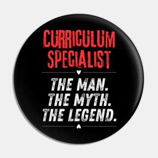 Curriculum Specialist Pin