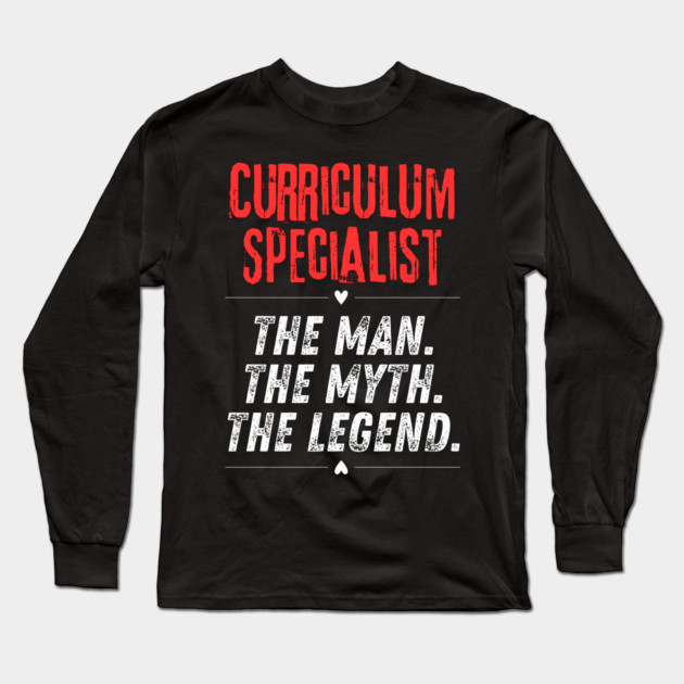 Curriculum Specialist Long Sleeve T-Shirt by BlackMeme94