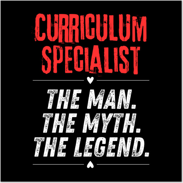 Curriculum Specialist Wall Art by BlackMeme94