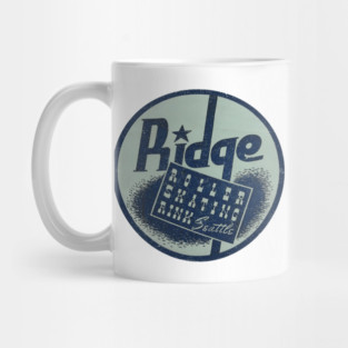 Vintage Roller Skating Seattle Mug