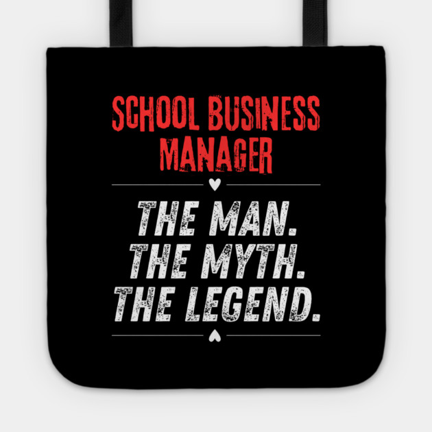 School Business Manager Tote by BlackMeme94