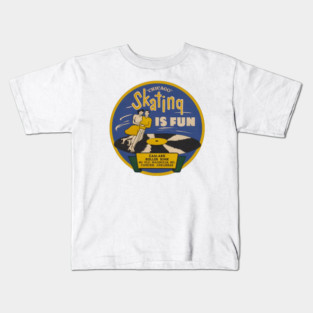 Vintage Roller Skating Arkansas Kids T-Shirt
