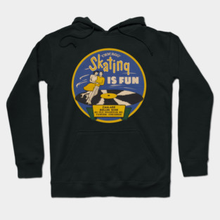 Vintage Roller Skating Arkansas Hoodie