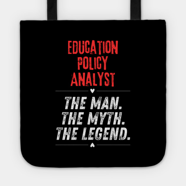 Education Policy Analyst Tote by BlackMeme94