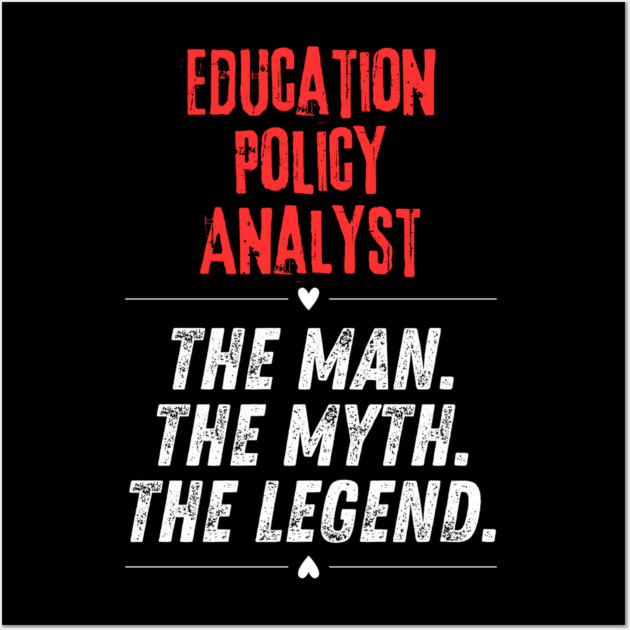 Education Policy Analyst Wall Art by BlackMeme94
