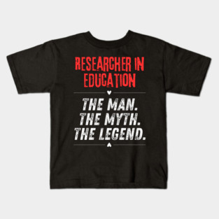 Researcher in Education Kids T-Shirt