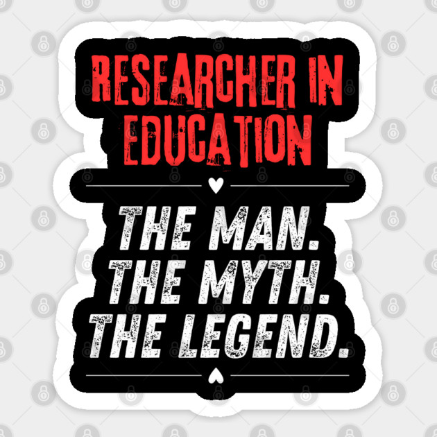 Researcher in Education Sticker by BlackMeme94