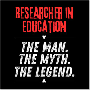 Researcher in Education Posters and Art
