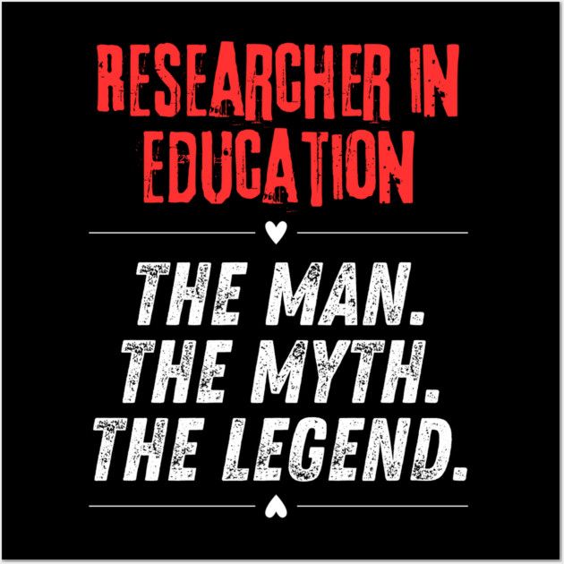 Researcher in Education Wall Art by BlackMeme94