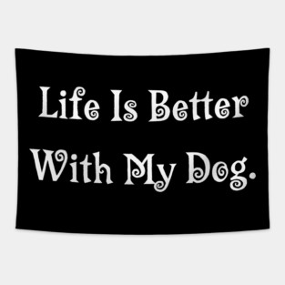 Dog-Lover-Gift Tapestry