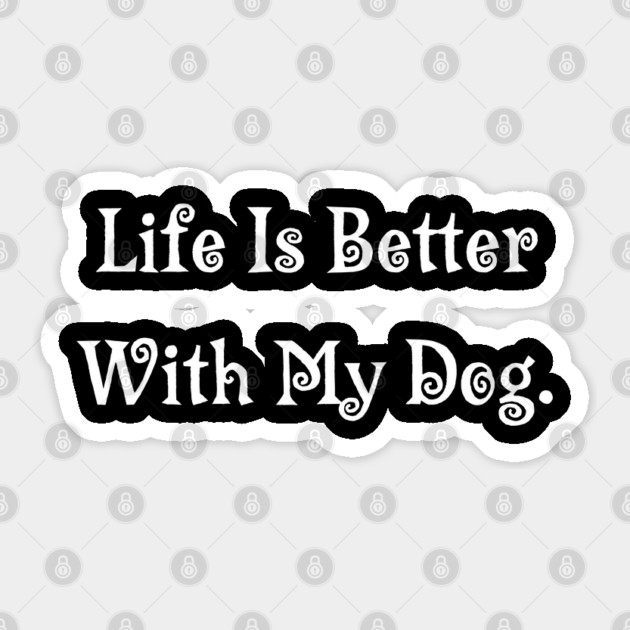 Dog-Lover-Gift Sticker by BlackMeme94
