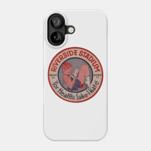 Vintage Roller Skating Washington DC Phone Case