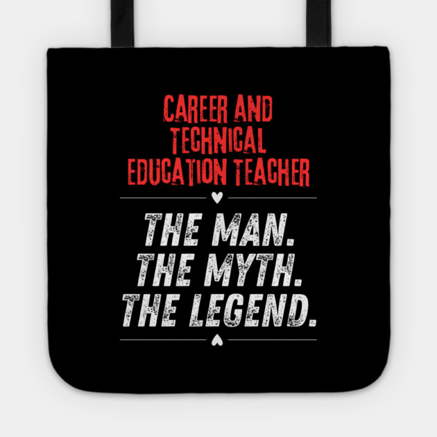 Career and Technical Education Teacher Tote by BlackMeme94