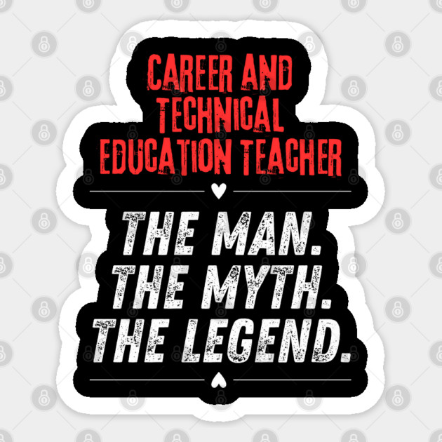 Career and Technical Education Teacher Sticker by BlackMeme94