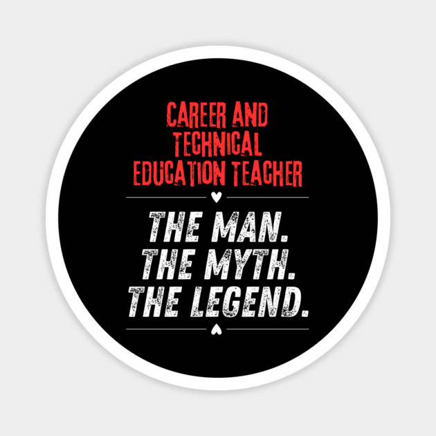 Career and Technical Education Teacher Magnet by BlackMeme94