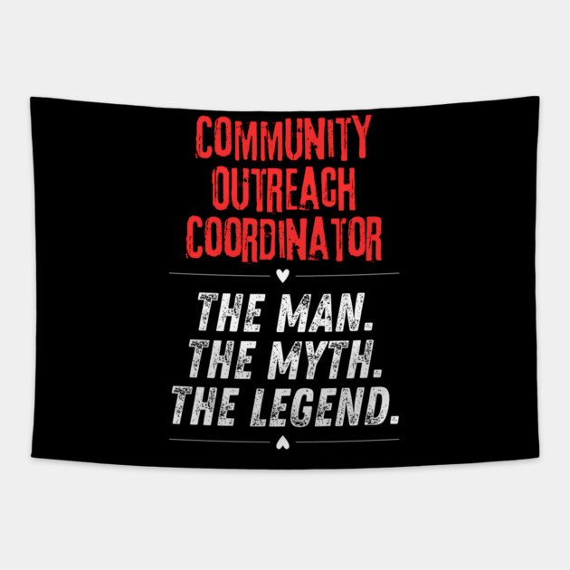 Community Outreach Coordinator Tapestry by BlackMeme94
