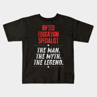 Gifted Education Specialist Kids T-Shirt