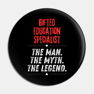 Gifted Education Specialist Pin