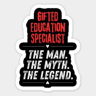 Gifted Education Specialist Sticker