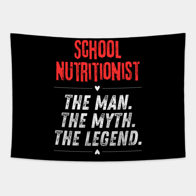 School Nutritionist Tapestry by BlackMeme94