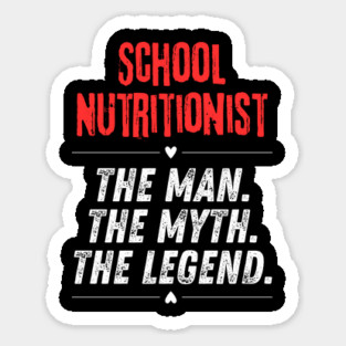 School Nutritionist Sticker