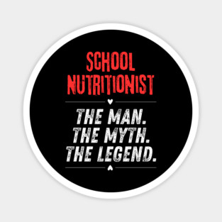 School Nutritionist Magnet