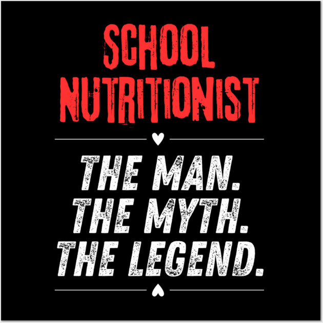School Nutritionist Wall Art by BlackMeme94