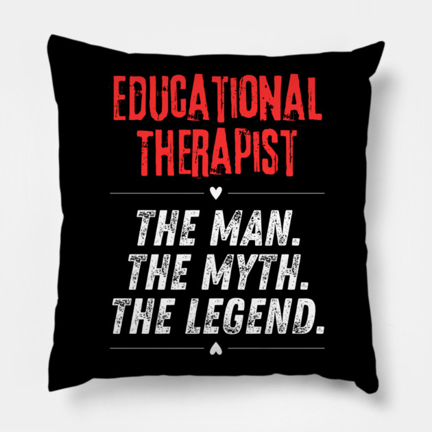 Educational Therapist Pillow by BlackMeme94